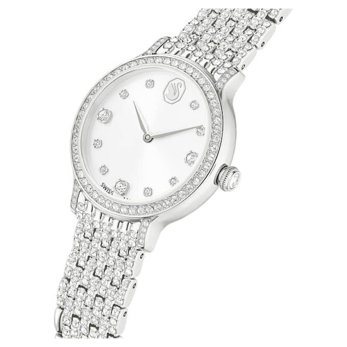 Reloj Imber de fabricación suiza, pulsera de metal, tono plateado, acero inoxidable Reloj Imber de fabricación suiza, pulsera de metal, tono plateado, acero inoxidable