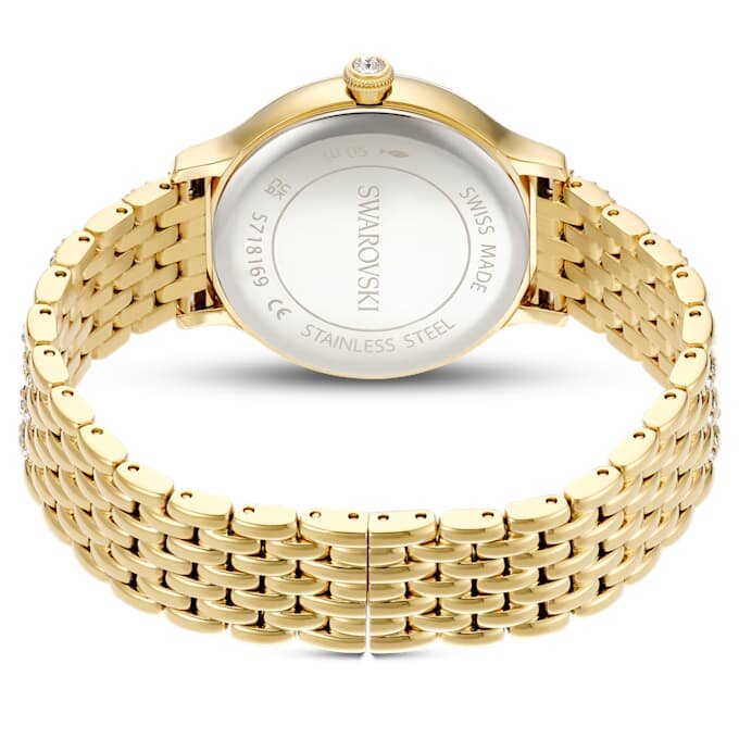 Reloj Imber de fabricación suiza, pulseras de metal, tono dorado, acabado dorado Reloj Imber de fabricación suiza, pulseras de metal, tono dorado, acabado dorado