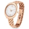 Reloj Imber Oval de fabricación suiza, pulsera de metal, tono dorado, acabado en tono oro rosa Reloj Imber Oval de fabricación suiza, pulsera de metal, tono dorado, acabado en tono oro rosa