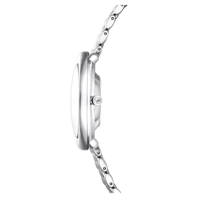 Reloj Imber Oval de fabricación suiza, pulsera de metal, tono plateado, acero inoxidable Reloj Imber Oval de fabricación suiza, pulsera de metal, tono plateado, acero inoxidable