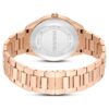 Reloj Matrix con fecha, fabricado en Suiza, brazalete de metal, tono oro rosa, acabado en tono oro rosa Reloj Matrix con fecha, fabricado en Suiza, brazalete de metal, tono oro rosa, acabado en tono oro rosa