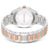 Reloj Matrix Date de fabricación suiza, pulsera de metal, tono oro rosa, acabado de metales mixtos Reloj Matrix Date de fabricación suiza, pulsera de metal, tono oro rosa, acabado de metales mixtos
