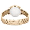 Reloj Matrix de 3 eslabones, fabricado en Suiza, brazalete de metal, tono dorado, acabado en tono dorado champán Reloj Matrix de 3 eslabones, fabricado en Suiza, brazalete de metal, tono dorado, acabado en tono dorado champán