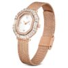 Reloj Matrix Octagon con pulsera de metal, tono oro rosa, acabado en tono oro rosa Reloj Matrix Octagon con pulsera de metal, tono oro rosa, acabado en tono oro rosa