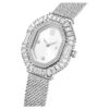 Reloj Matrix Octagon con pulsera de metal, tono plateado, acero inoxidable Reloj Matrix Octagon con pulsera de metal, tono plateado, acero inoxidable