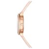 Reloj Matrix Tennis Chrono de fabricación suiza, correa de cuero, color rosa, acabado en tono oro rosa Reloj Matrix Tennis Chrono de fabricación suiza, correa de cuero, color rosa, acabado en tono oro rosa