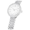 Reloj Matrix Tennis de 7 eslabones, fabricado en Suiza, brazalete de metal, tono plateado, acero inoxidable Reloj Matrix Tennis de 7 eslabones, fabricado en Suiza, brazalete de metal, tono plateado, acero inoxidable