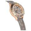 Reloj Octea Chrono de fabricación suiza, correa de cuero, gris, acabado en tono oro rosa Reloj Octea Chrono de fabricación suiza, correa de cuero, gris, acabado en tono oro rosa