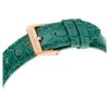 Reloj Octea Chrono de fabricación suiza, correa de cuero, verde, acabado tono oro rosa Reloj Octea Chrono de fabricación suiza, correa de cuero, verde, acabado tono oro rosa