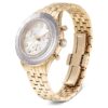 Reloj Octea Chrono de fabricación suiza, pulseras de metal, tono dorado, acabado en tono dorado champán Reloj Octea Chrono de fabricación suiza, pulseras de metal, tono dorado, acabado en tono dorado champán