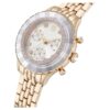 Reloj Octea Chrono de fabricación suiza, pulseras de metal, tono dorado, acabado en tono dorado champán Reloj Octea Chrono de fabricación suiza, pulseras de metal, tono dorado, acabado en tono dorado champán
