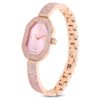 Reloj tipo brazalete Dextera, fabricado en Suiza, brazalete de metal, rosa, chapado en tono oro rosa Reloj tipo brazalete Dextera, fabricado en Suiza, brazalete de metal, rosa, chapado en tono oro rosa