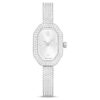 Reloj tipo brazalete Dextera, fabricado en Suiza, brazalete de metal, tono plateado, acero inoxidable Reloj tipo brazalete Dextera, fabricado en Suiza, brazalete de metal, tono plateado, acero inoxidable