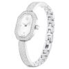 Reloj tipo brazalete Dextera, fabricado en Suiza, brazalete de metal, tono plateado, acero inoxidable Reloj tipo brazalete Dextera, fabricado en Suiza, brazalete de metal, tono plateado, acero inoxidable