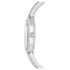 Reloj tipo brazalete Dextera, fabricado en Suiza, brazalete de metal, tono plateado, acero inoxidable Reloj tipo brazalete Dextera, fabricado en Suiza, brazalete de metal, tono plateado, acero inoxidable