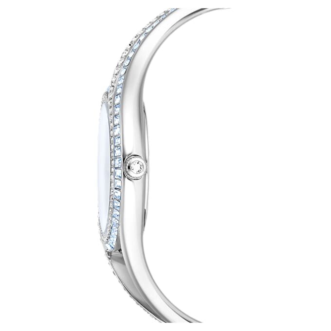 Reloj tipo brazalete Hyperbola, fabricado en Suiza, brazalete de metal, azul, acero inoxidable Reloj tipo brazalete Hyperbola, fabricado en Suiza, brazalete de metal, azul, acero inoxidable