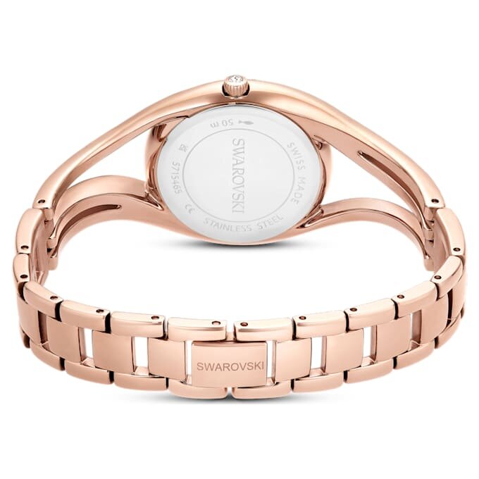 Reloj tipo brazalete Hyperbola, fabricado en Suiza, brazalete de metal, tono oro rosa, acabado en tono oro rosa Reloj tipo brazalete Hyperbola, fabricado en Suiza, brazalete de metal, tono oro rosa, acabado en tono oro rosa