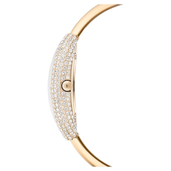 Reloj tipo brazalete Imber, fabricado en Suiza, brazalete de metal, tono dorado, acabado en tono dorado champán Reloj tipo brazalete Imber, fabricado en Suiza, brazalete de metal, tono dorado, acabado en tono dorado champán