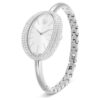 Reloj tipo brazalete Imber, fabricado en Suiza, brazalete de metal, tono plateado, acero inoxidable Reloj tipo brazalete Imber, fabricado en Suiza, brazalete de metal, tono plateado, acero inoxidable