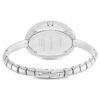 Reloj tipo brazalete Imber, fabricado en Suiza, brazalete de metal, tono plateado, acero inoxidable Reloj tipo brazalete Imber, fabricado en Suiza, brazalete de metal, tono plateado, acero inoxidable