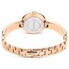 Reloj tipo brazalete Matrix, fabricado en Suiza, pulseras de cristales, gris, acabado en tono oro rosa Reloj tipo brazalete Matrix, fabricado en Suiza, pulseras de cristales, gris, acabado en tono oro rosa