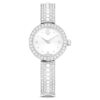 Reloj tipo brazalete Matrix Pearl, fabricado en Suiza, pulseras de cristales, blanco, acero inoxidable Reloj tipo brazalete Matrix Pearl, fabricado en Suiza, pulseras de cristales, blanco, acero inoxidable