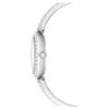 Reloj tipo brazalete Matrix Pearl, fabricado en Suiza, pulseras de cristales, blanco, acero inoxidable Reloj tipo brazalete Matrix Pearl, fabricado en Suiza, pulseras de cristales, blanco, acero inoxidable