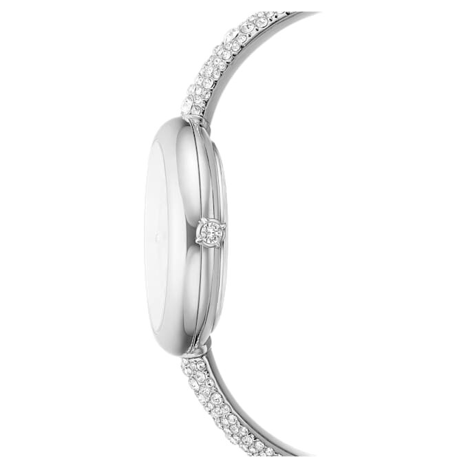 Reloj tipo brazalete Sublima, fabricado en Suiza, brazalete de metal, tono plateado, acero inoxidable Reloj tipo brazalete Sublima, fabricado en Suiza, brazalete de metal, tono plateado, acero inoxidable