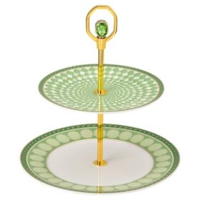 Signum éTagèRe de porcelana, pequeño, verde