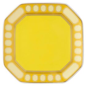 Signum Vide Poche de porcelana, amarillo
