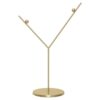 Soporte para adornos en tono dorado Soporte para adornos en tono dorado