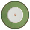 Taza con platillo Signum de porcelana, verde Taza con platillo Signum de porcelana, verde
