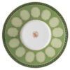 Taza de café Signum con platillo, de porcelana, verde Taza de café Signum con platillo, de porcelana, verde