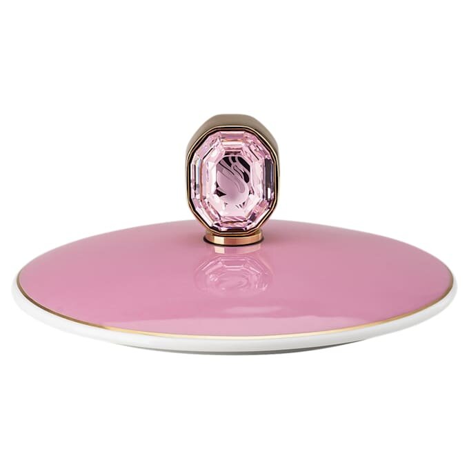 Taza Signum con tapa, de porcelana, rosa Taza Signum con tapa, de porcelana, rosa