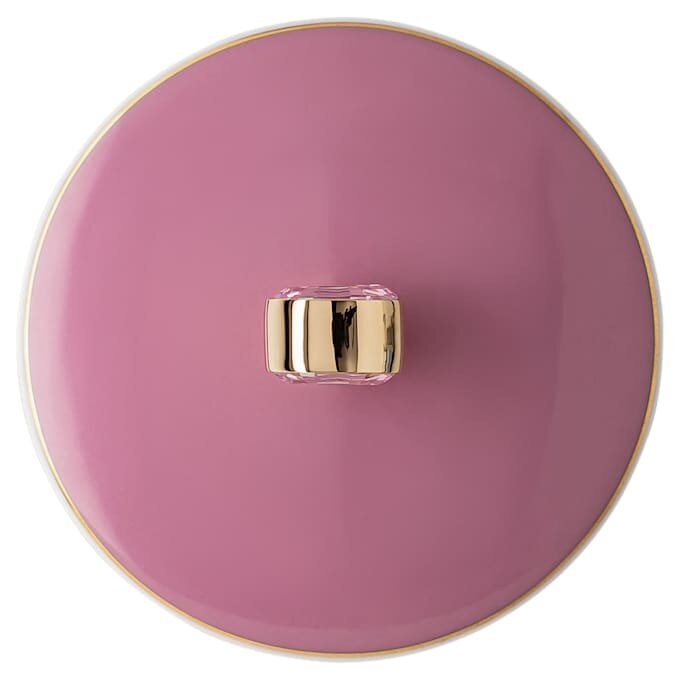 Taza Signum con tapa, de porcelana, rosa Taza Signum con tapa, de porcelana, rosa