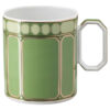 Taza Signum con tapa, de porcelana, verde Taza Signum con tapa, de porcelana, verde