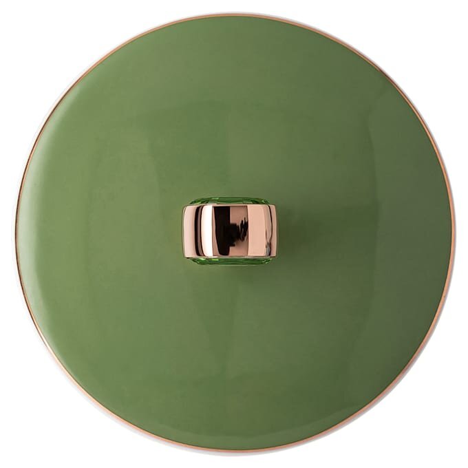 Taza Signum con tapa, de porcelana, verde Taza Signum con tapa, de porcelana, verde