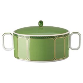 Tazón Signum de porcelana, verde