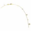 Una Angelic Strandage Crystal Pearl, corte redondo, blanco, chapado en tono dorado Una Angelic Strandage Crystal Pearl, corte redondo, blanco, chapado en tono dorado